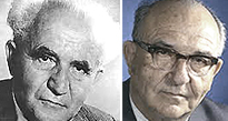 Ben Gurion e Levi Eshkol