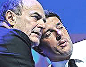 Bersani e Renzi