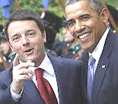 Renzi e Obama