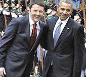 Renzi e Obama