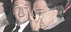 Renzi e Marchionne