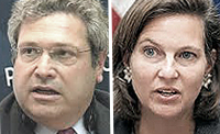 Robert Kagan e la moglie, Victoria Nuland