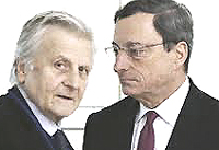 Trichet e Draghi