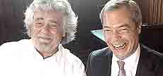 Grillo e Farage