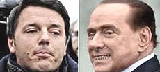 Renzi e Berlusconi