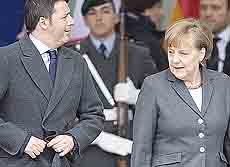 Renzi e Merkel