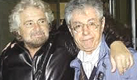 Grillo e Bossi