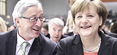 Juncker e Merkel