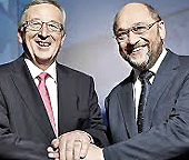 Juncker e Schulz