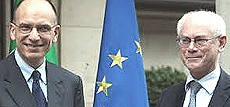 Letta e Van Rompuy