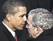 Obama e Bush