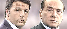 Renzi e Berlusconi