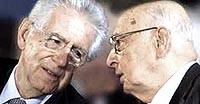 Monti e Napolitano