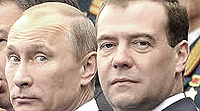 Putin e Medvedev