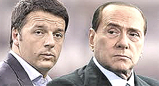 Renzi e Berlusconi