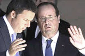 Renzi e Hollande