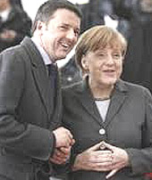 Renzi e Merkel