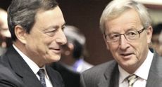 Draghi e Juncker