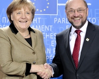 Merkel e Schulz