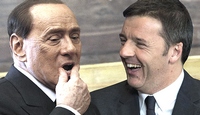 Berlusconi e Renzi