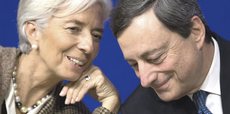 Christine Lagarde e Mario Draghi