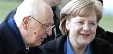 Napolitano e la Merkel