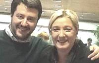 Salvini e Marine Le Pen