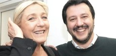 Marine Le Pen e Matteo Salvini