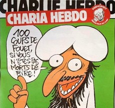 Una vignetta di Charlie Hebdo