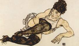 Un'opera di Egon Schiele