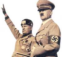 Mussolini e Hitler