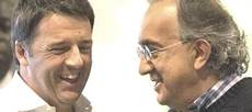 Renzi e Marchionne