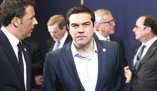 Alexis Tsipras con Renzi