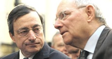 Draghi e Schaeuble