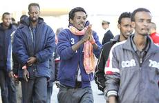 Migranti africani sbarcati in Italia
