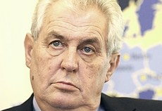 Milos Zeman, presidente della Repubblica Ceca