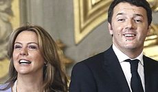 Beatrice Lorenzin e Matteo Renzi