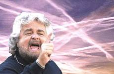 Grillo e le scie chimiche