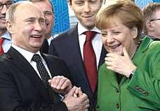 Putin e Merkel