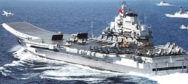 La portaerei cinese Liaoning