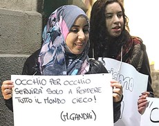 "Occhio per occhio, no grazie"