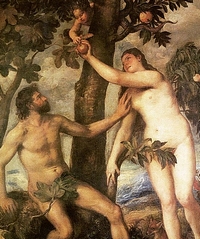 Adamo ed Eva secondo Tiziano