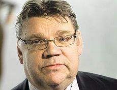 Timo Soini, ministro degli esteri della Finlandia