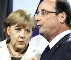Merkel e Hollande