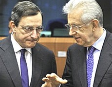 Draghi e Monti