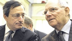 Draghi e Schaeuble