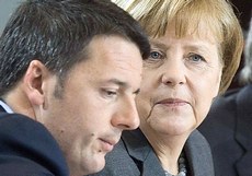 Renzi e Merkel