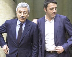 D'Alema e Renzi