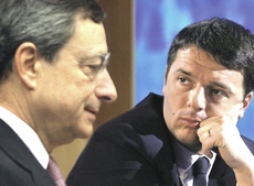 Draghi e Renzi