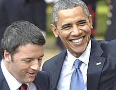 Renzi e Obama